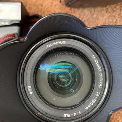 Lot 107:  Cameras and accessories