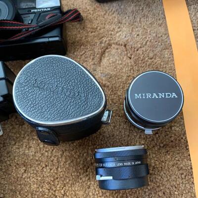 Lot 107:  Cameras and accessories