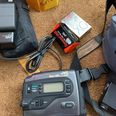 Lot 107:  Cameras and accessories