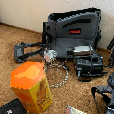 Lot 107:  Cameras and accessories