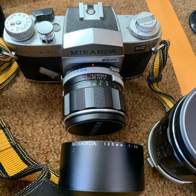 Lot 107:  Cameras and accessories