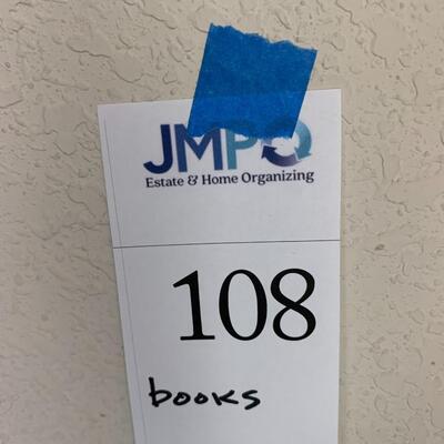 Lot 108:  Books