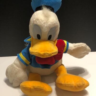 Vintage Plush Donald Duck