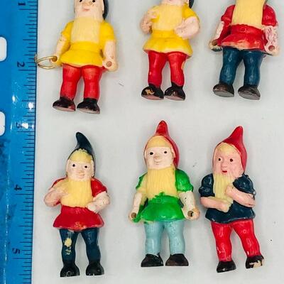 Vintage Snow White and the Seven Dwarfs Toys 