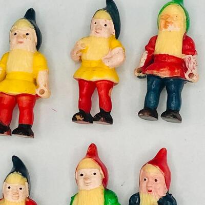 Vintage Snow White and the Seven Dwarfs Toys 