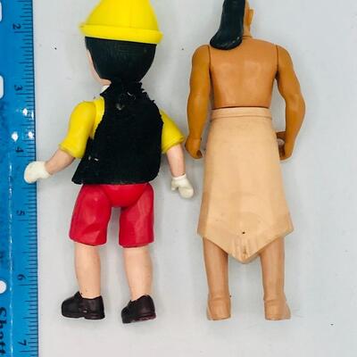 Vintage Disney Character Action Figures