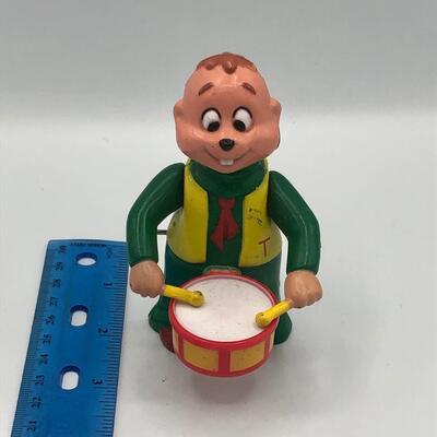 Vintage Alvin and The Chipmunks Theodore Wind Up Toy