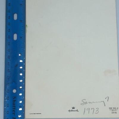 Vintage Hallmark Mikey Mouse Easter Card