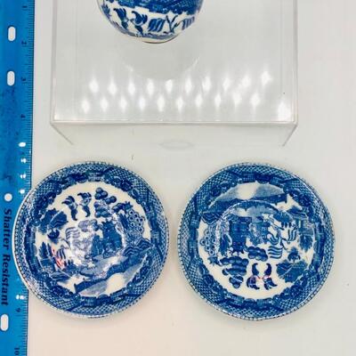 Vintage Childrenâ€™s Play China Dish Set
