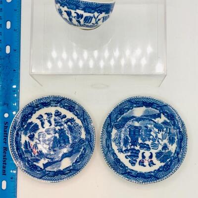 Vintage Childrenâ€™s Play China Dish Set
