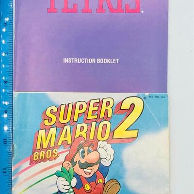 Vintage Nintendo NES Game Inserts