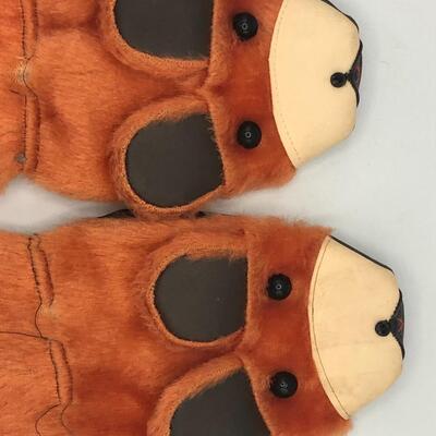 Vintage Leather Childrenâ€™s Gloves
