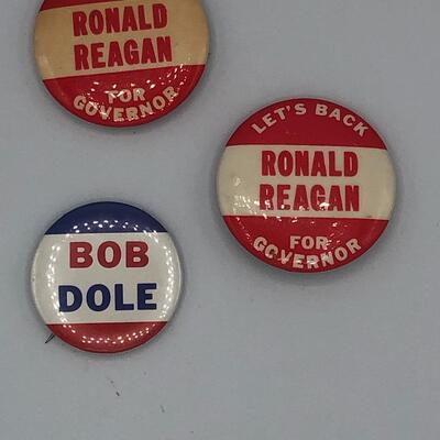 Vintage Political Pins