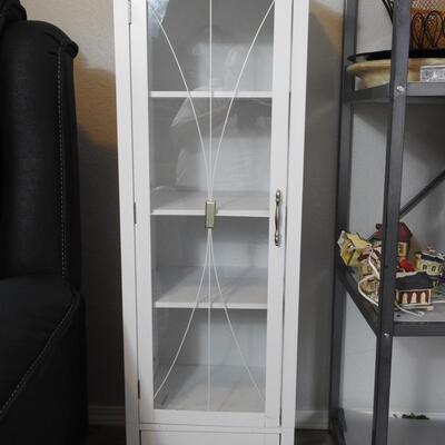 White Storage Cabinet