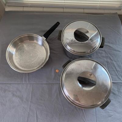 #20 Cook's Stainless Steel Pans 5pc