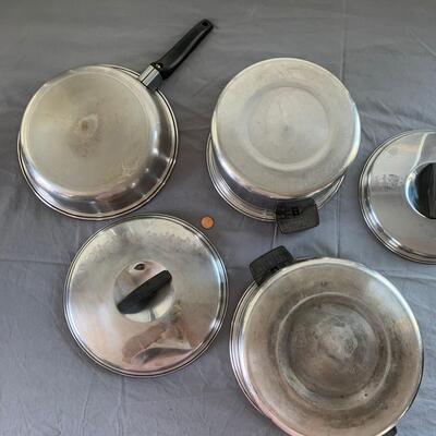 #20 Cook's Stainless Steel Pans 5pc