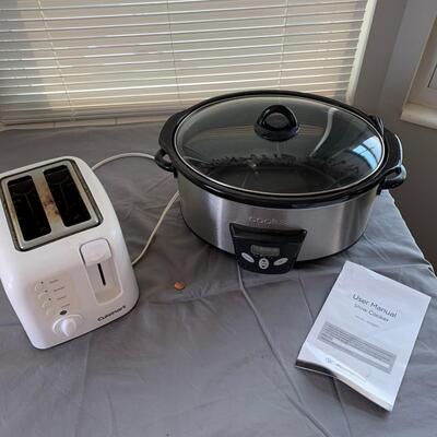 #25 Cook's Slow Cooker & Cuisinart Toaster