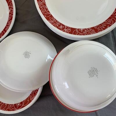 #39 Corelle Bandhani Plate Set