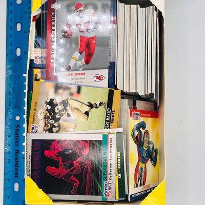 Opened 1990 Pro Set Football Cards