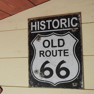 Route 66 sign