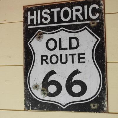 Route 66 sign