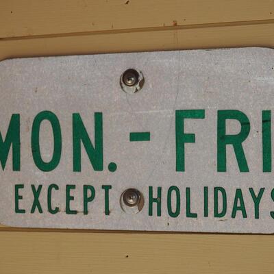 Outdoor signs