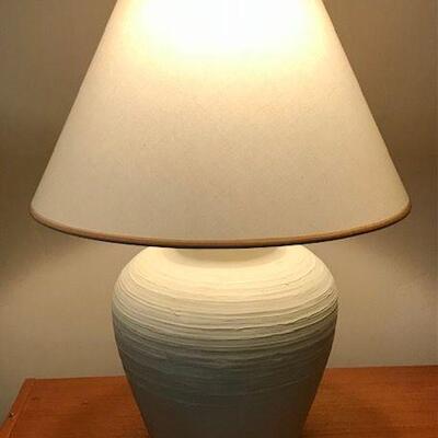 White Ceramic Table Lamp