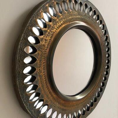 Small Decorative Round Mirror