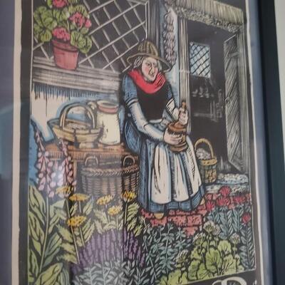 Print H is for Herb 