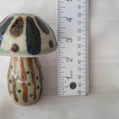 Vintage Small mushroom sculpture made in Mexico