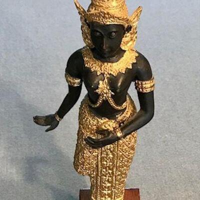 Metal Figure Of Hindu Goddess