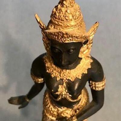 Metal Figure Of Hindu Goddess