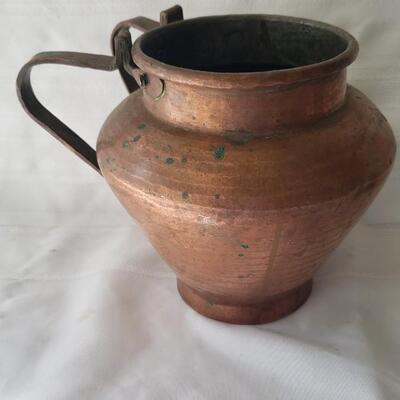 Copper vase or pot
