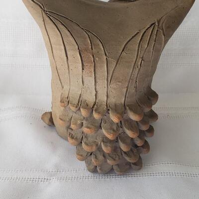 Small handmade owl ceramic