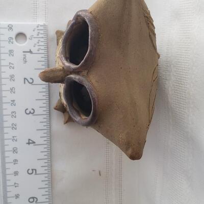Small handmade owl ceramic