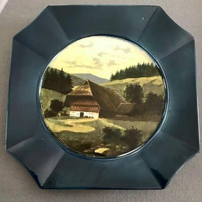 Vintage Hand Painted Decorative Plate