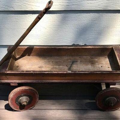 Antique Wooden Wagon