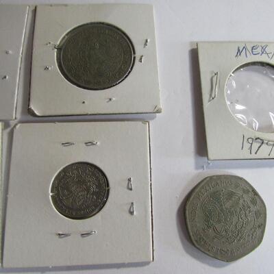 Lot of Misc 1970s Mexican Coins