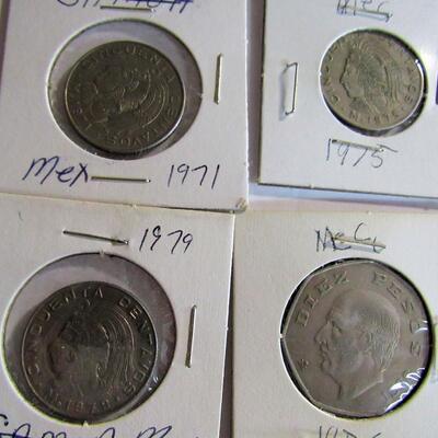 Lot of Misc 1970s Mexican Coins