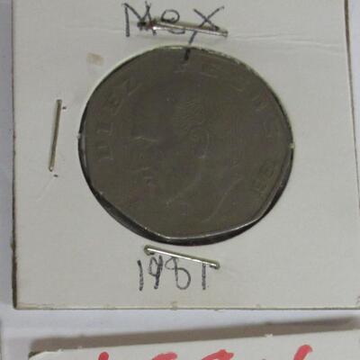 Lot of Misc 1980s Mexican Coins