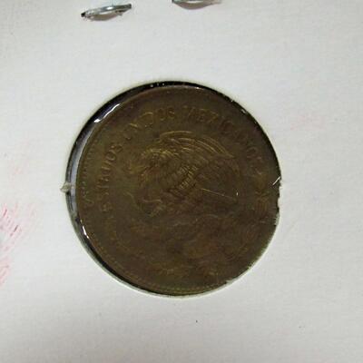 3 Older Mexican Coins, Nicer Condition, 1982, 1983, 1984 (not what owner wrote as 1884!)