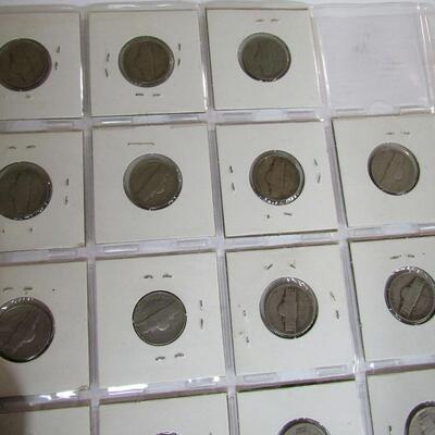 Lot of 19 Nickels Random Dates From 1939-1983