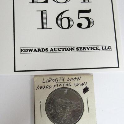WWI Liberty Metal Made From German Cannon