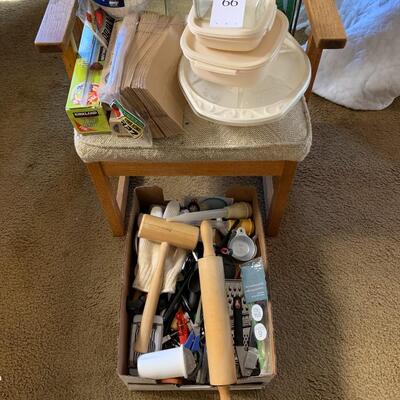 Lot 66: Utensils and Kitchen wares