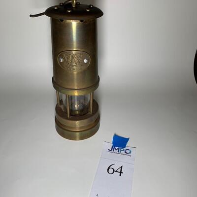 Lot 64: Welsh Miner's lantern