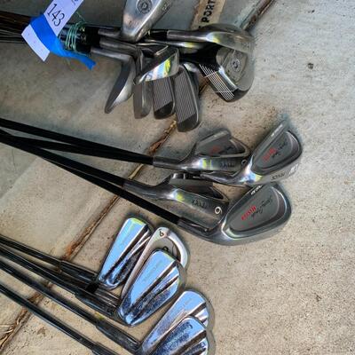 Lot 143: Golf club partial sets