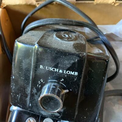 Lot 130: Vintage Bausch and Lomb eye exam tools
