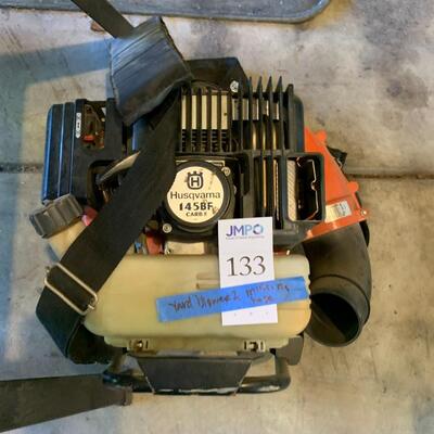 Lot 133:  Gas-powered blower