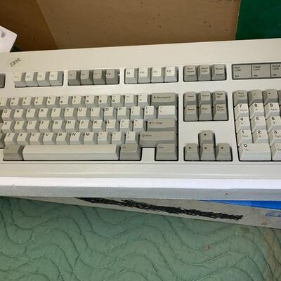 Lot 156:  TI and IBM vintage computers and data terminal