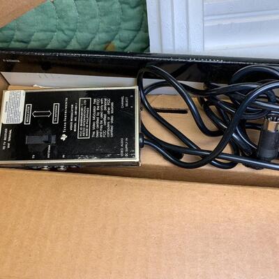 Lot 156:  TI and IBM vintage computers and data terminal